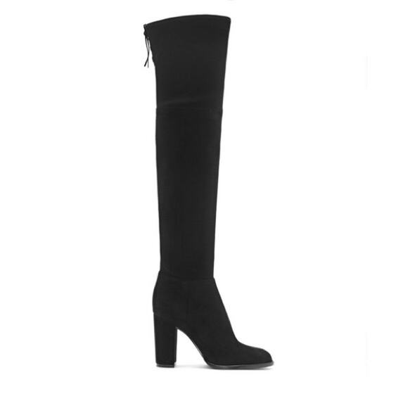 Vince Camuto Black Over Knee Grady Boot Sz 9 - Picture 1 of 6